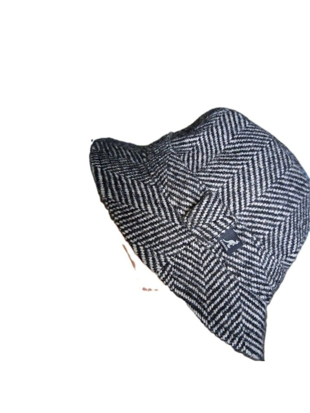 Kangol Wool Hat Black S Wool Fedora Short Brim Unisex